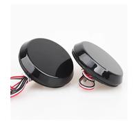 YSDEACE para Nissan para Qashqai para Dualis 2007-2013 Trasero Parachoques Reflector Luces Antiniebla Súper Freno Brillante Parada Advertencia Piloto Trasera Izquierda(Black Shell)
