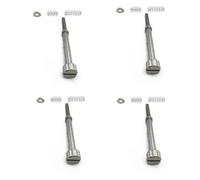 YSDEACE Reparación Carburador para Harley CV para Carburadores Keihin Estilo Mariposa 27006-88 Tornillo De Ralentí para Reparación Carburador Motocicleta Bujías(4 Sets)
