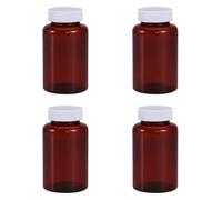 YSDINK Cápsulas vacías, recipientes de plástico con tapas seguras para líquidos, sólidos, polvo, almacenamiento químico, organizador de medicamentos de viaje recargable para vitaminas, medicamentos