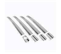 YSDSLS etiqueta engomada Accesorios Coche Cubierta Manija Puerta Acero Inoxidable Pegatina Embellecedora Para Avensis T270 2009-2017(Style 2)