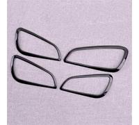 YSDSLS Juego De Molduras Cubierta Marco Manija Puerta Interior Coche Color Negro Para Ford Para Focus ST RS 2015 2016 2017 2018