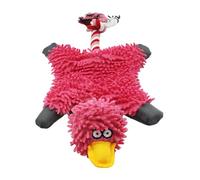 YSDYY 1 juguete para perro, juguete de sonido creativo, cepillo de dientes para perro, sonido de masticación, palo de dentición para mascotas, juguete interactivo para perros (rojo)