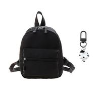 YSDYY 1 Mochila De Mujeres Negras Para Mujeres, 1 Cole De Gatos, Mochila Ligera, Mochila Simple Y Clásica, Adecuada Para Comprar, Viajar Y Trabajar.