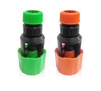 YSDYY 2 Piezas De Adaptador De Grifos, Adaptador De Grifo, Conexión De Plástico De Manguera, Adecuada para Jardín, Baño, Cocina.