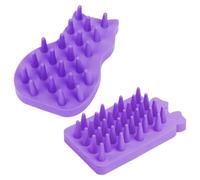 YSDYY 2 Piezas De Baño De Mascotas, Herramientas De Limpieza De Mascotas, Cepillo De Baño De Silicona, Pinceles De Mascotas, Reservas De Mascotas.