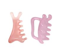 YSDYY 2 Piezas De Masa De Resina, Herramienta De Masaje Manual, Acera De Masajes Multifunción, Instrumento De Relajación del Cuerpo.