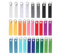 YSDYY 28 Piezas Encontraron El Llavero, El Llavero Creativo Y Colorido, Escriba Un Llavero Y Materiales Comerciales De Bricolaje.