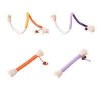 YSDYY 4 cuerdas de masticar para mascotas, juguetes para gatos, juguetes de interior para mascotas, juguetes interactivos para mascotas, suministros para mascotas