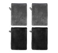 YSDYY 4 Piezas De Puntos De Limpieza Facial, Agentes De Limpieza Corporal, Toallas De Absorción Suave, Accesorios De Belleza.