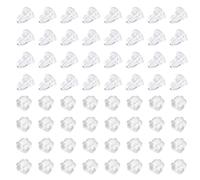 YSDYY 400 Enchufes De Silicona, Tapones De Roca De Plástico Transparentes, Reemplazo De Accesorios De Pernos, Prevención De Enchufes De Pernos.