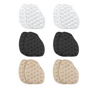 YSDYY 6 Pares De Almohadillas Previas Al Pie, Almohadillas De Amortiguación Suela, Pegatinas Antideslizantes De Tacones Altos, Almohadilla De Silicona Resistente Al Desgaste, Accesorios para Zapatos.