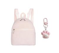YSDYY Mochila De Cable De 1 Parte Y Cole De Gato De 1 Parte, Mochila Retro Casual, Bolso De Escuela De Hombro Ajustable, Adecuado Para Viajes, Viajes Y Campus.