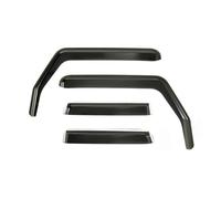 YSFDSG Deflectores de Aire Deflectores De Ventana para Jeep para Wrangler 2007-2018 JK 4 Puertas Visores Ventilación Protección contra Sol Viento Y Lluvia Derivabrisas