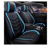 YSFDSG Protector Asiento Fundas Asiento Coche para Seat para Leon para Ibiza Juego Completo Protectores Universales Juego Fundas Asientos Coche(Azul)