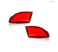 YSFDSGD Faros traseros Para Mazda 3 para Axela BM BL 5D Hatchback luz trasera giratoria 12V 2 uds LED Reflector de parachoques trasero parada y freno Luces traseras(Red Lens)