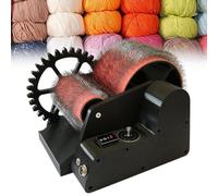 YSFHYAN MáQuina de Cardar Lana EléCtrica,Mezcla RáPida de Colores,de 0 a 80 RPM,con RotacióN Ajustable Tanto hacia Adelante como hacia AtráS,para la Mezcla RáPida de Colores,el Fieltrado de Hilo