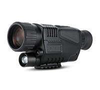 YSFHYAN Monoculares Digitales de VisióN Nocturna Gafas,Medidor de VisióN Nocturna de Casco Monocular,Zoom 5 Veces,Doble Uso DíA y Noche,Adecuado para FotografíA Nocturna,Camping