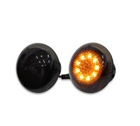 YSFIFHSKFH Luces de posición Luces De Indicador Lateral Para Ford Para Transit Para Connect 2010-2021 Luz Señal Giro 9T1Z13K376 T10 W5W 12V 2 Uds Intermitentes Laterales(Smoked Lens)