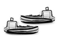 YSFIFHSKFH Luces de posición Para Toyota Para RAV4 2020-2022 Para Tacoma 2018-2022 Luz Señal Giro Espejo Lateral LED Lámpara Indicadora Visión Trasera Ámbar Intermitentes Laterales(Left and Right)