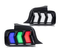 YSFIFHSKFH Luces Traseras Para Ford Para Mustang 2005-2009 S-197 GT Cambio De Color Conjunto Lámparas Traseras LED RGB Para Luces Para S650