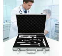 YSFW Kit De Exploración Neurológica, Juego De 7 Piezas para La Evaluación De Reflejos Neurológicos Médicos, para Pruebas De Punción, Temperatura, Tacto, Vibración Y Reflejos Tendinosos, para Medicina