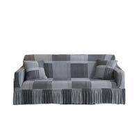 YShiuoL Funda de Sofá con Falda Funda de sofá elástica con Estampado Volantes for Sala Estar, Protector Muebles, fácil Instalar y Lavable(Color 28,1-Seat 90-140cm)