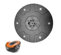 Ysislybin Robot cortacésped Tuning, Disco de Corte de Césped para Cortacésped Robótico Ø 180 mm Reforzado con Fibra de Vidrio Plato Giratorio Compatible con Gardena Sileno Minimo (Sin Cuchillas)