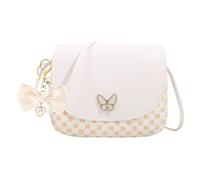 YSJCHEBS 1 Bolso De Hombro Para Mujer Y 1 Cole De Lazo, Bolso De Hombro De Moda, Lindo Bolso De Hombro Simple, Bolso De Cuero Pu