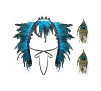 YSJCHEBS 1 Bufanda De Encaje De Plumas Y 1 Par De Pendientes De Plumas, Accesorios De Estilo Gótico, Accesorios Retro Personalizados, Adecuados Para Actuaciones, Bailes Y Fiestas