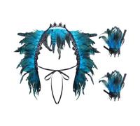 YSJCHEBS 1 Bufanda De Encaje De Plumas Y 1 Par De Pulseras De Plumas, Ropa De Baile, Accesorios Elees, Accesorios Retro, Accesorios De Vestir Para Mujer