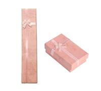 YSJCHEBS 1 Caja Rectangular Para Collares Y 1 Caja Cuadrada Para Collares, Caja Para Presentación De Joyas, Caja De Regalo Para Joyas, Caja De Regalo De Papel