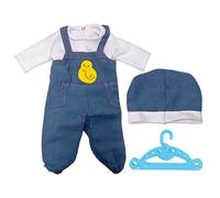 YSJCHEBS 1 Conjunto De Ropa para Muñecas, 1 Pieza para Una Familia, Mono Vaquero para Muñecas, Conjunto De Ropa para Muñecas De Juguete, Conjunto De Disfraces, Accesorios para Muñecas