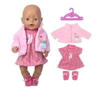 YSJCHEBS 1 Juego De Ropa para Muñecas, Bolígrafo De Cordero Rosa, 1 Percha, Ropa para Muñecas, Accesorios para Muñecas, Ropa para Muñecas De 30Cm