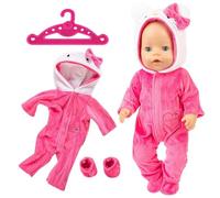 YSJCHEBS 1 Juego De Ropa para Muñecas Y 1 Percha, Ropa para Muñecas De Dibujos Animados, Ropa Bonita para Muñecas, Accesorios para Ropa para Muñecas, Accesorios para Muñecas