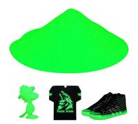 YSJCHEBS 1 Pieza De Polvo Fluorescente De 100G, Pintura Que Brilla En La Oscuridad, Maquillaje De Luz Negra, Pintura Corporal De Luz Negra, Flash Fluorescente, Pintura Fluorescente
