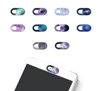 YSJCHEBS 10 Uds Cubierta Protectora De Lente Cielo Estrellado Funda De Privacidad Cubierta De Cámara De Ordenador Portátil Cubierta De Cámara De Teléfono Deslizante