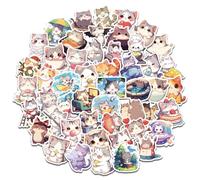 YSJCHEBS 100 Pegatinas De Gatos, Pegatinas De Graffiti De Dibujos Animados, Autoadhesivo, Moderno, Sticker Decal, Color, Para Superficies Varias, Tema Animales