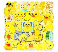 YSJCHEBS 100 Pequeñas Pegatinas De Pato Amarillo, Pegatinas De Pato, Pegatinas Amarillas, Pegatinas Creativas De Pato, Pegatinas De Pato para Niños