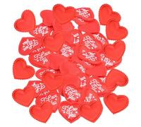 YSJCHEBS 140 Piezas Pétalos De San Valentín En Forma De Corazón, Confeti En Forma De Corazón, Decoración En Forma De Corazón, Decoración del Día De San Valentín, Decoración Grande En Forma De Corazón