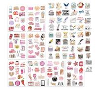 YSJCHEBS 2 Juegos De Pegatinas De Graffiti, Decoración De Pegatinas De Bricolaje, Pegatinas Lindas, Pegatinas Retro, Pegatinas Impermeables, Decoración para Libros, Scooters, Vasos De Agua, Etc.