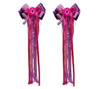 YSJCHEBS 2 Uds Lazo Decorativo Pajarita Decoración DIY Exquisito Lazo Decoración Lazo Streamer Decoración Multifuncional