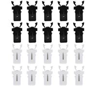 YSJCHEBS 20 Piezas De Cierres A Presión Autoblocantes, Cierres De Resorte, Cierres De Tapa De Contenedor, Piezas De Contenedor