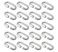 YSJCHEBS 20 Piezas De Hebillas De Conexión De Metal, Hebillas De Mosquetón, Hebillas De Metal Multifuncionales, Se Pueden Usar para Acampar, Caminar, Montañismo Y Escalada