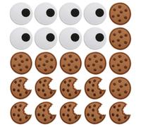 YSJCHEBS 25 Parches para Planchar, Parches De Bordado De Galletas, Ropa De Mochila DIY, Parches Decorativos, Parches De Bordado para Niños, Parches De Ropa Creativa