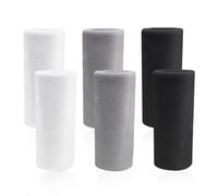 YSJCHEBS 3 Pares De Muñequeras Absorbentes De Humedad, Muñequeras Elásticas Suaves, Muñequeras Deportivas, Adecuadas para Baloncesto, Fitness, Ciclismo Y Correr