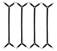 YSJCHEBS 4 Clips De Sujeción De Sábanas, Clips De Sábanas, Tensores De Sábanas, Sujetadores De Sábanas, Sujetadores De Sábanas