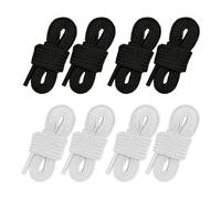 YSJCHEBS 4 Pares De Cordones, Cordones Tejidos Clásicos Y De Moda, Cordones De Repuesto Para Zapatos, Cordones Simples De Color Sólido, Unisex Para Deportes, Accesorios Para Zapatos