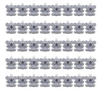 YSJCHEBS 40 Colgantes Koala, Koalas De Resina, Llaveros Koala, Colgantes De Animales De Dibujos Animados, Pendientes, Amuletos De Bolsa, Decoración, Accesorios De Joyería DIY