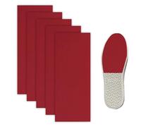 YSJCHEBS 5 Piezas Alfombrillas Antideslizantes Rojas Para Suelas, Pegatinas Antideslizantes Cortables, Alfombrillas De Silicona Resistentes Al Desgaste, Accesorios Antideslizantes Para Zapatos