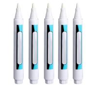 YSJCHEBS 5 Rotuladores Extragruesos, Rotuladores De Pintura para Neumáticos Blancos, Marcadores Permanentes, Rotuladores Artísticos Blancos, Rotuladores De Pintura para Marcar Neumáticos